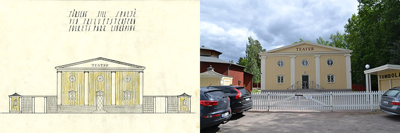 Axel Brunskog Folkets park-teatern då och nu