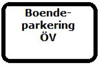 Parkeríngsskylt för boende i Övre Vasastaden