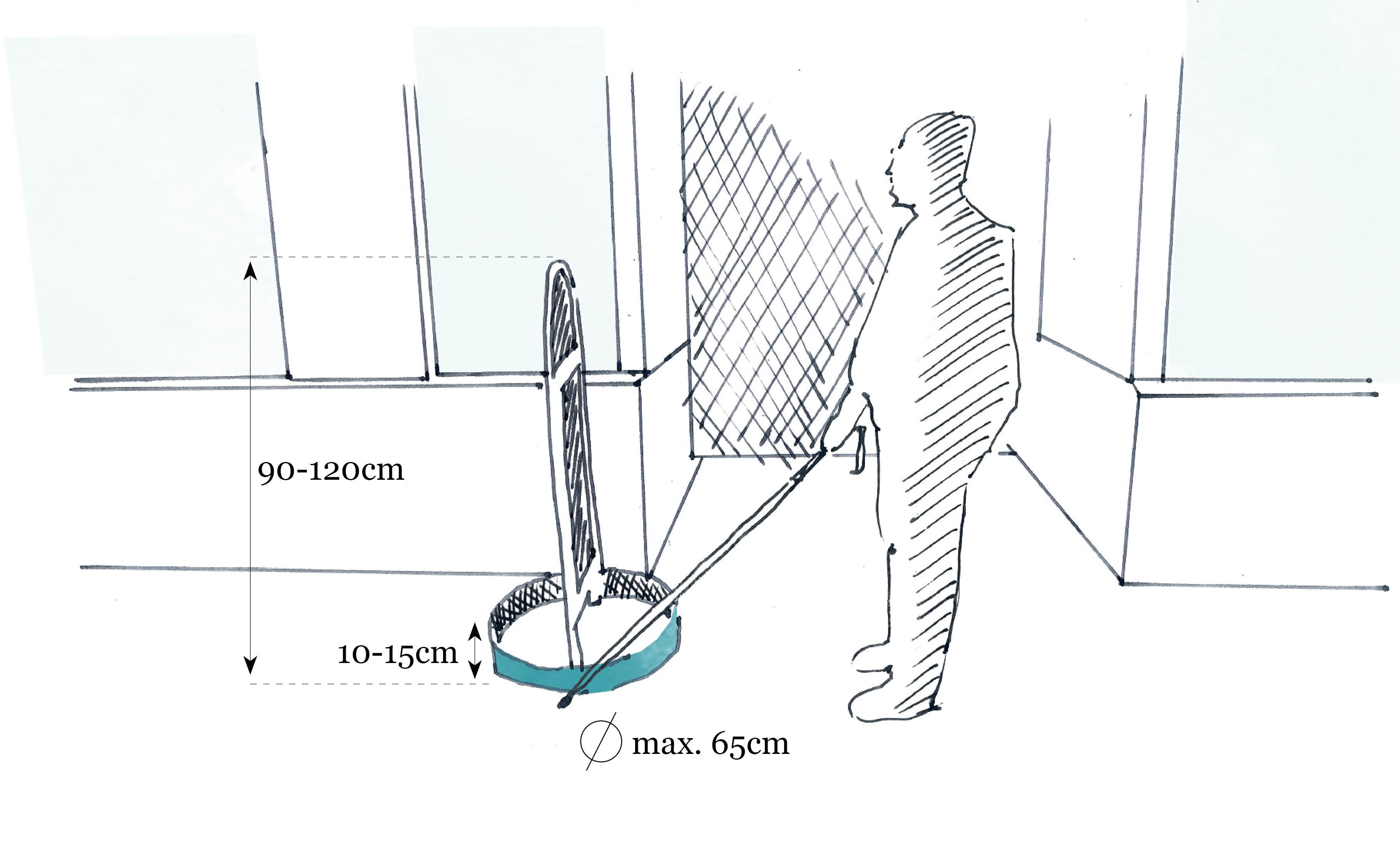 Illustration över godkänd gatupratare